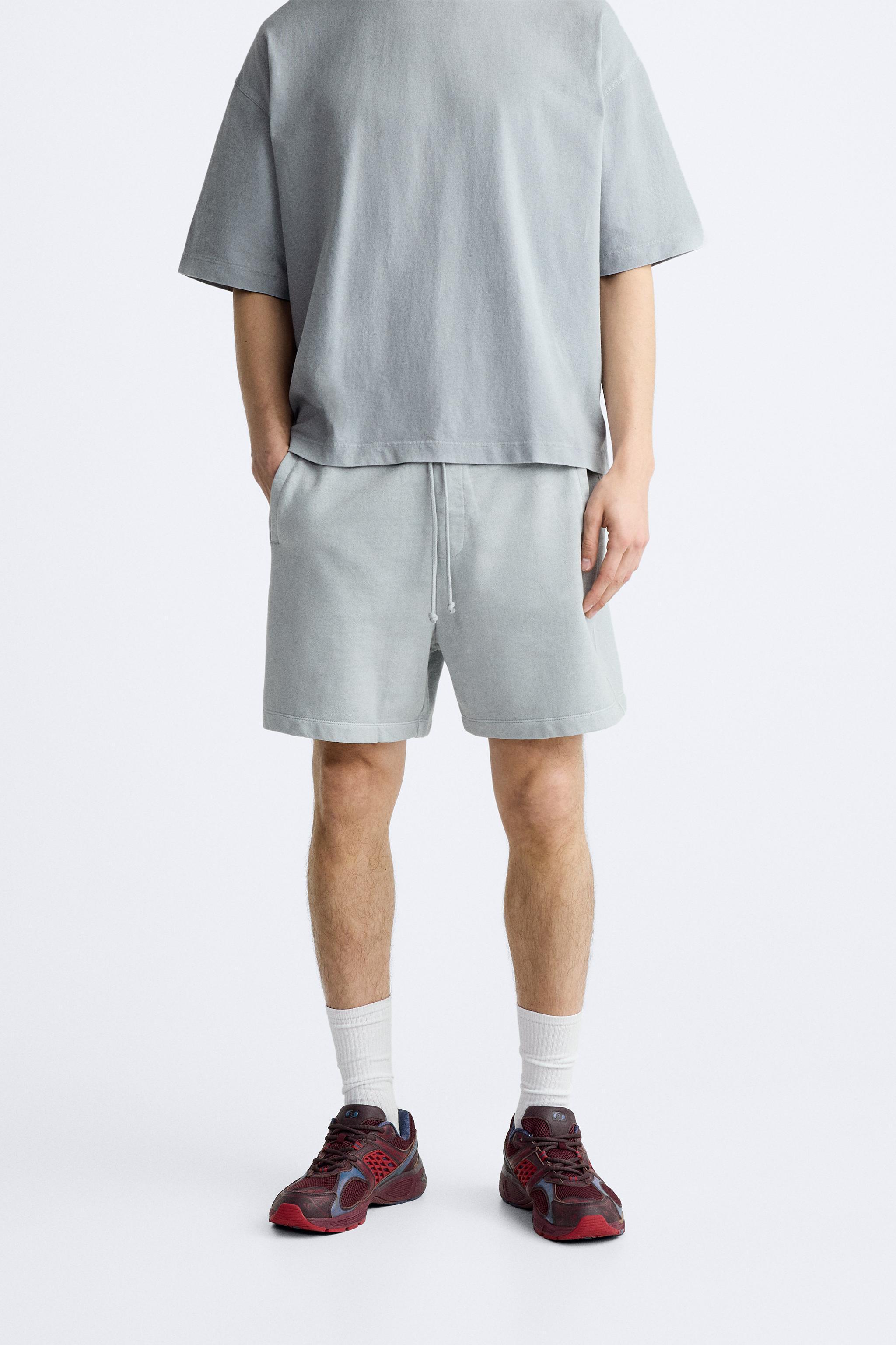 WASHED JOGGER SHORTS Product Image