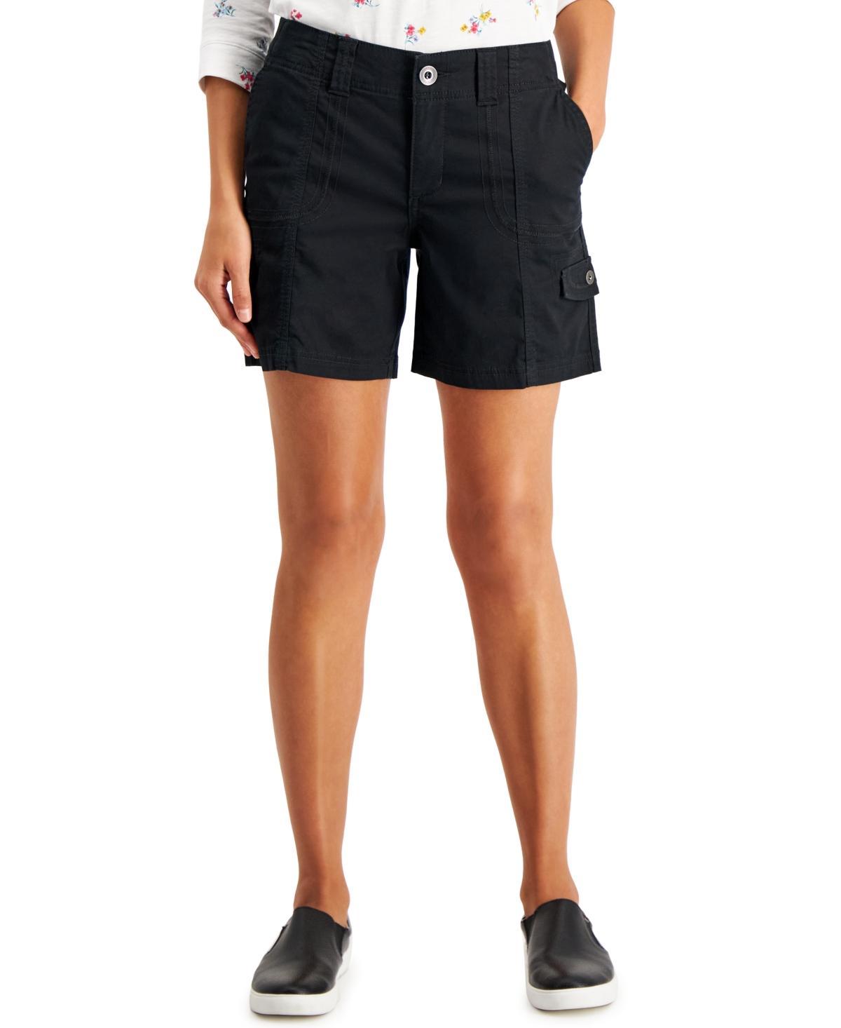 Style & Co Womens Comfort-Waist Cargo Shorts, Created for Macys Product Image