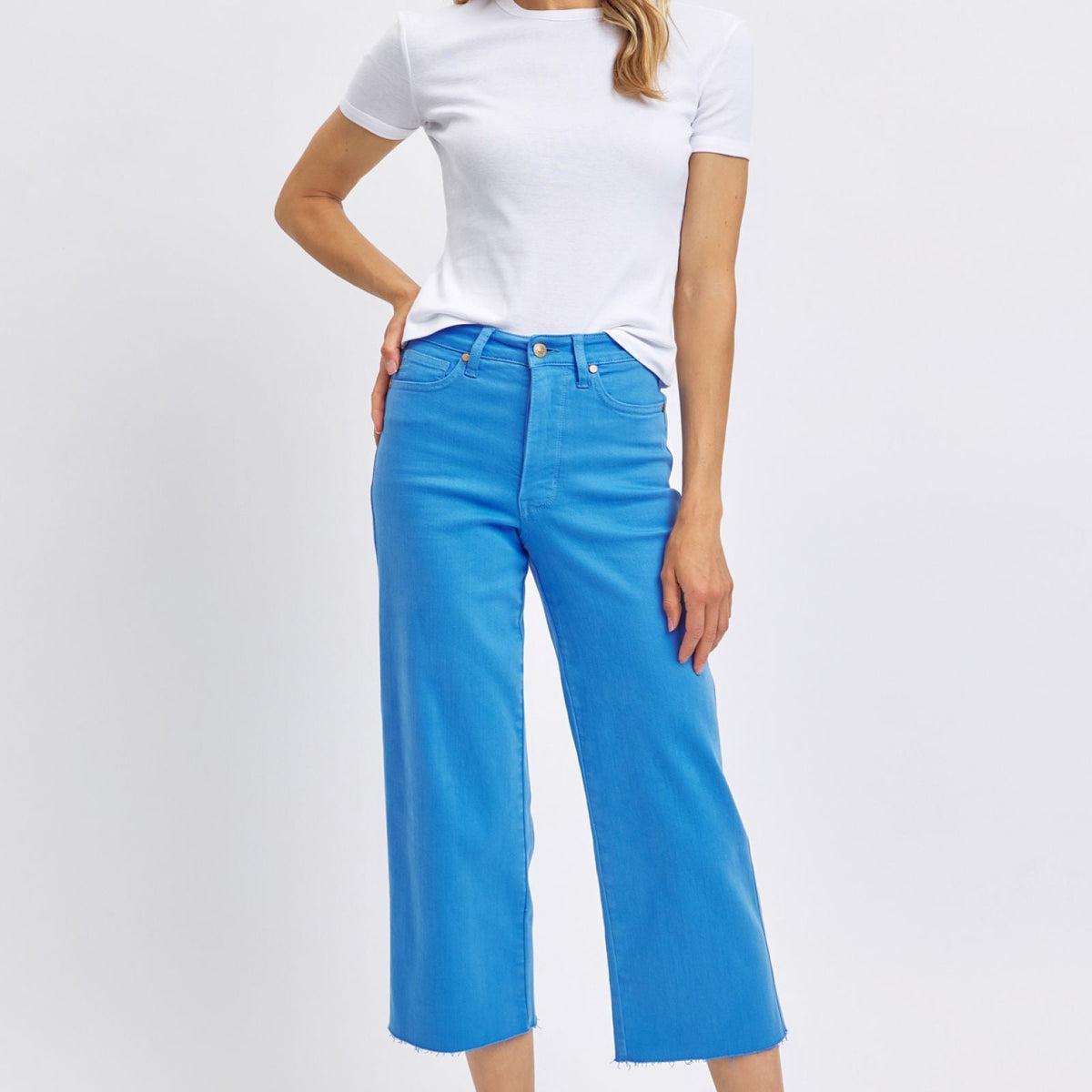 Judy Blue Tummy Control Jeans- Blue Product Image