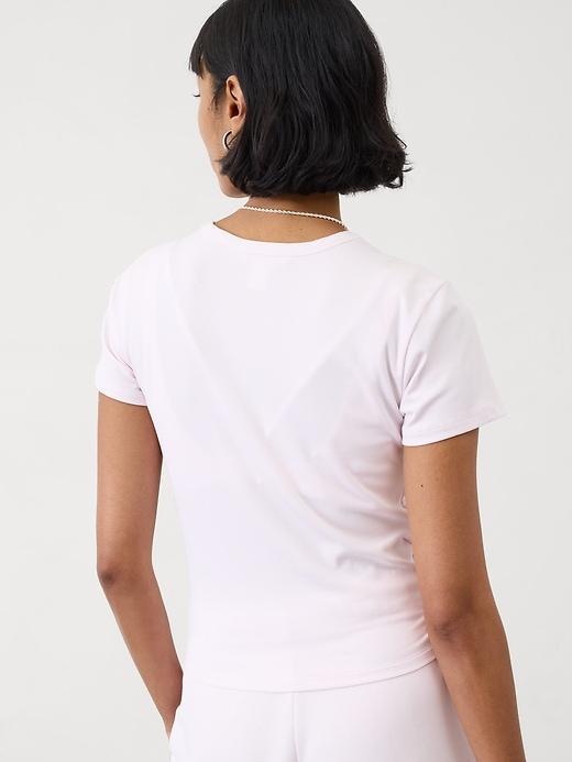 Signature Rib Crop Tee Product Image