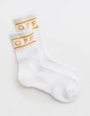 OFFLINE By Aerie Mesh Crew Socks Product Image