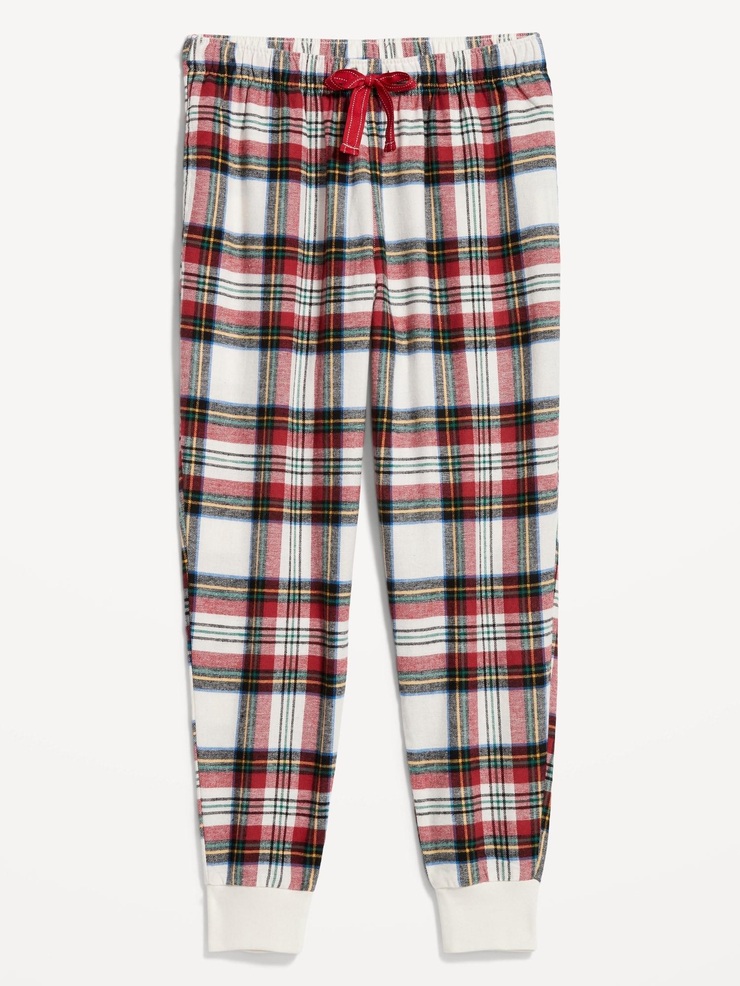 Matching Flannel Jogger Pajama Pants Product Image