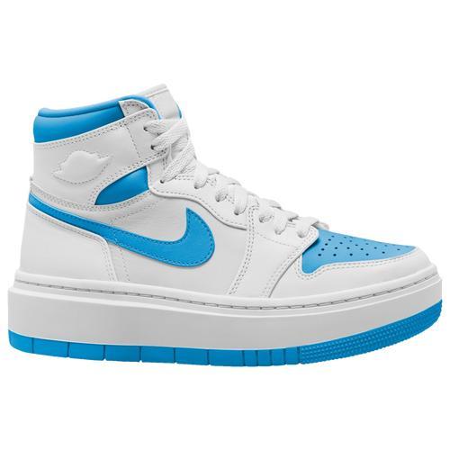 Jordan Womens Air 1 Elevate High - Shoes Dark Powder Blue/White/White Product Image