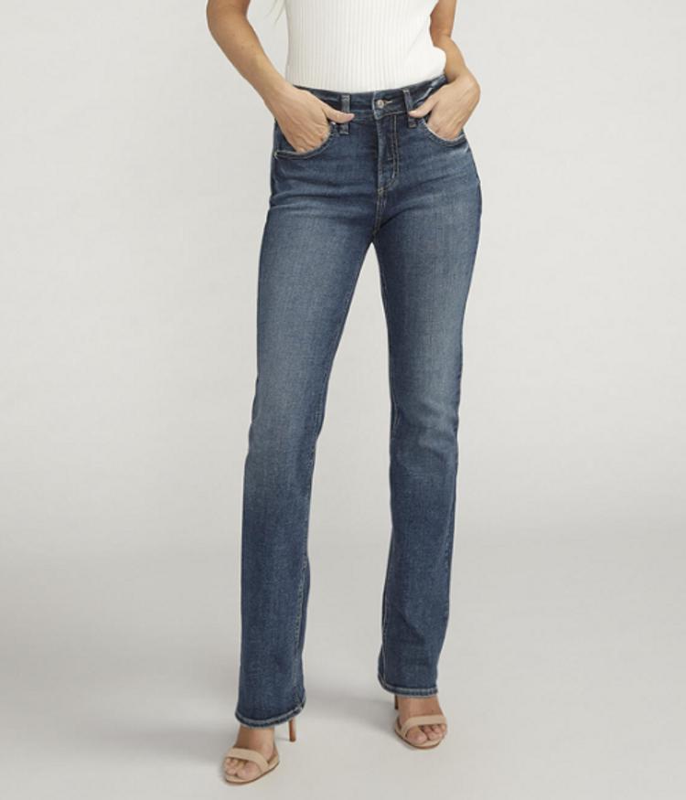 Silver Jeans Co® Ladies' Avery HR Slim Boot Cut Jeans Product Image