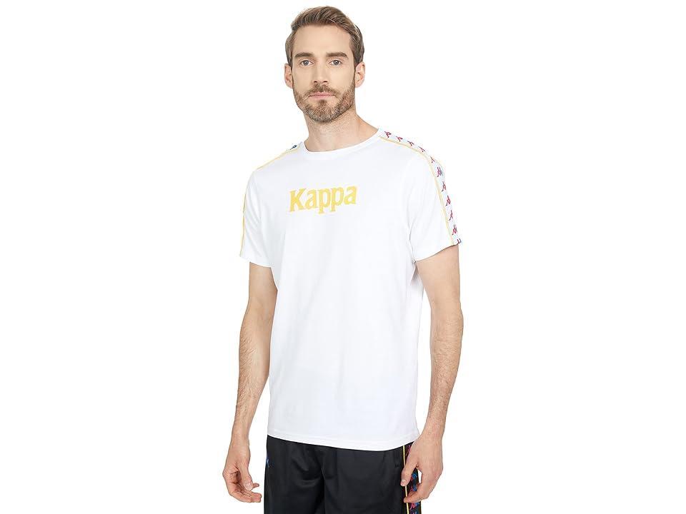 Kappa Authentic Bendoc Fuchsia/Blue/Yellow Dark) Men's Clothing Product Image