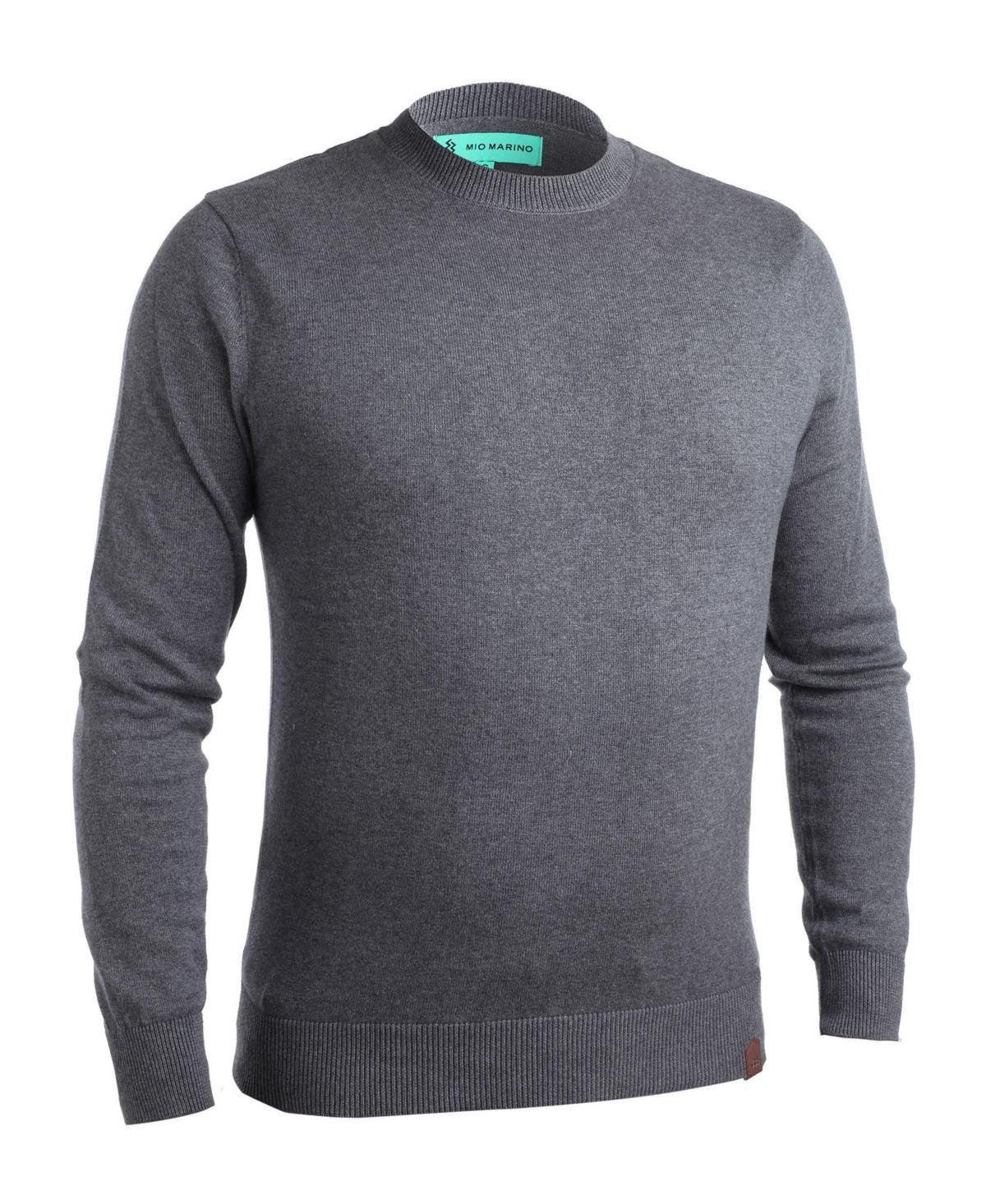 Mio Marino Mens Winter Crew Lightweight Pullover Sweater Product Image