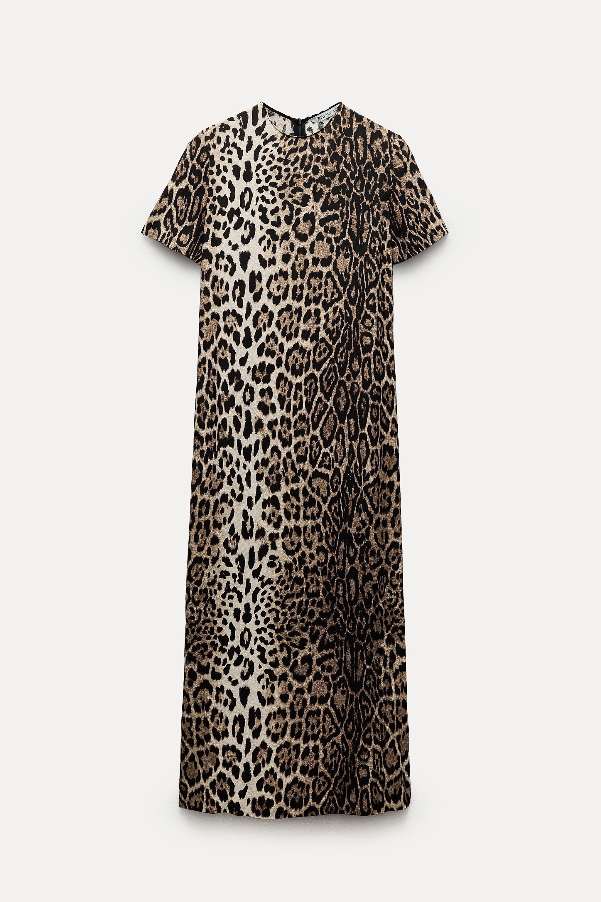 ANIMAL PRINT DRESS ZW COLLECTION Product Image