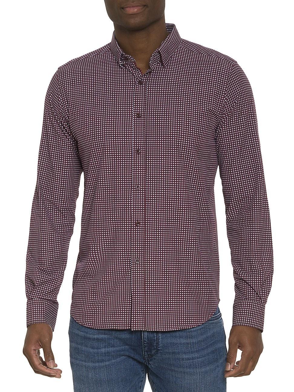 Mens Lonardo Woven Button-Up Shirt Product Image