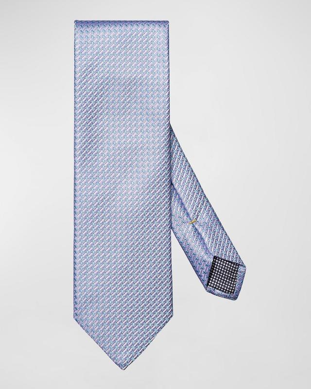 Men's Woven Silk Geometric Tie Product Image