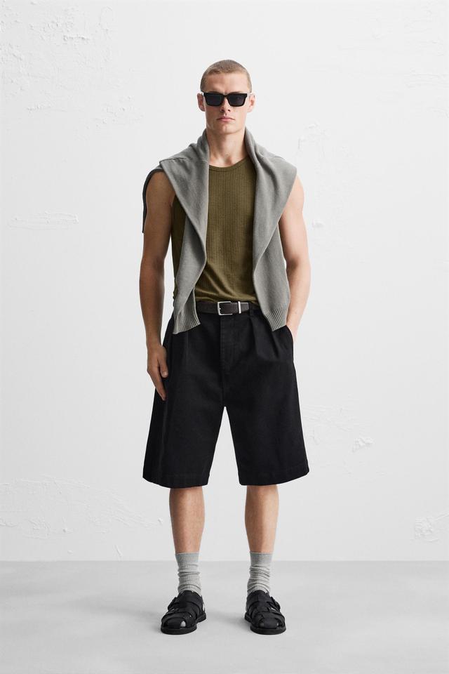 STRUCTURED POINTELLE TANK TOP Product Image