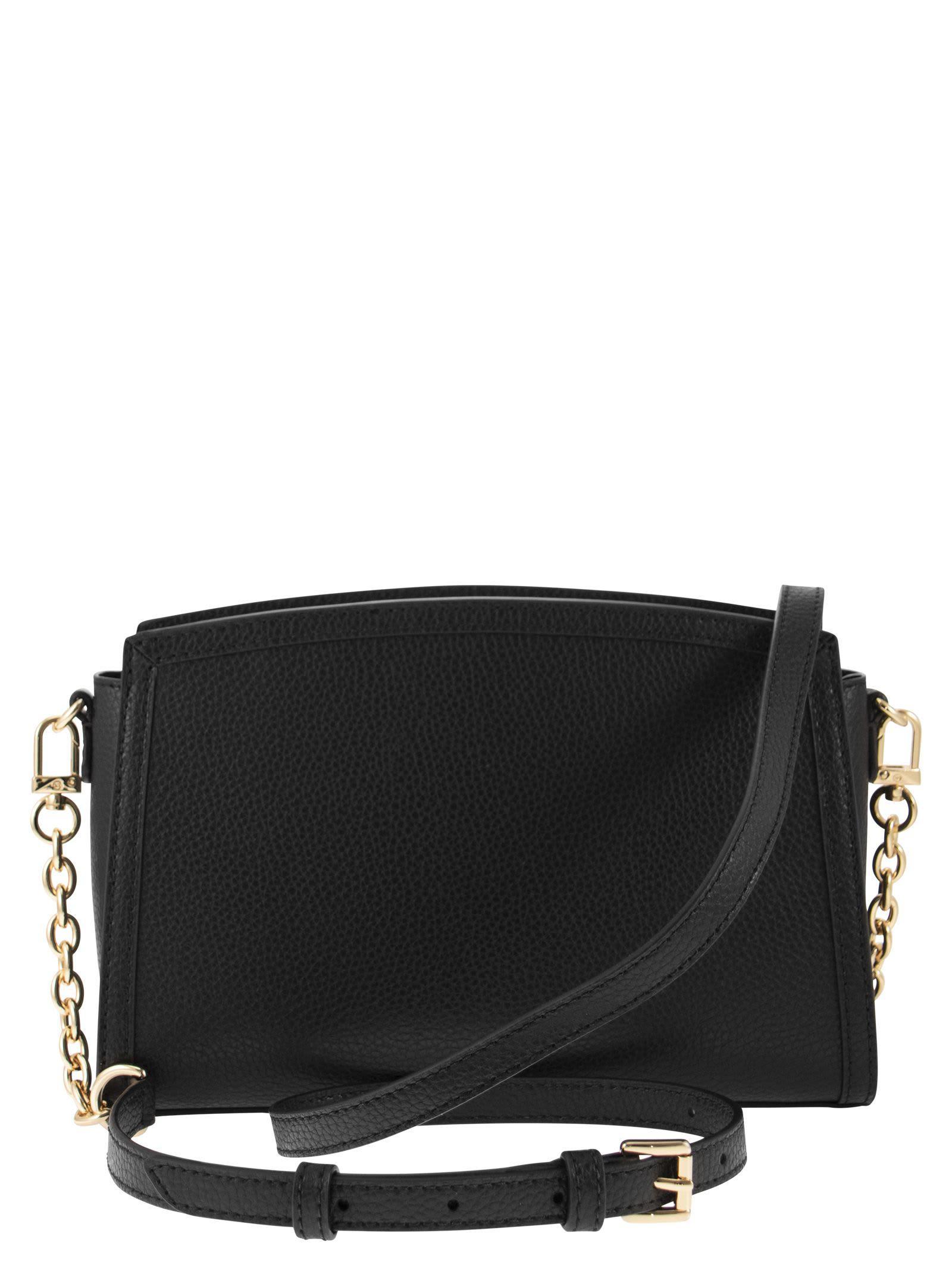 MICHAEL KORS Chantal - Shoulder Bag With Logo In Black Product Image