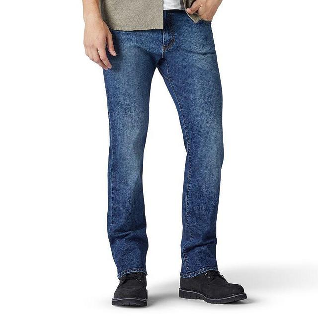 Mens Lee Extreme Motion Bootcut Jeans Med Blue Product Image