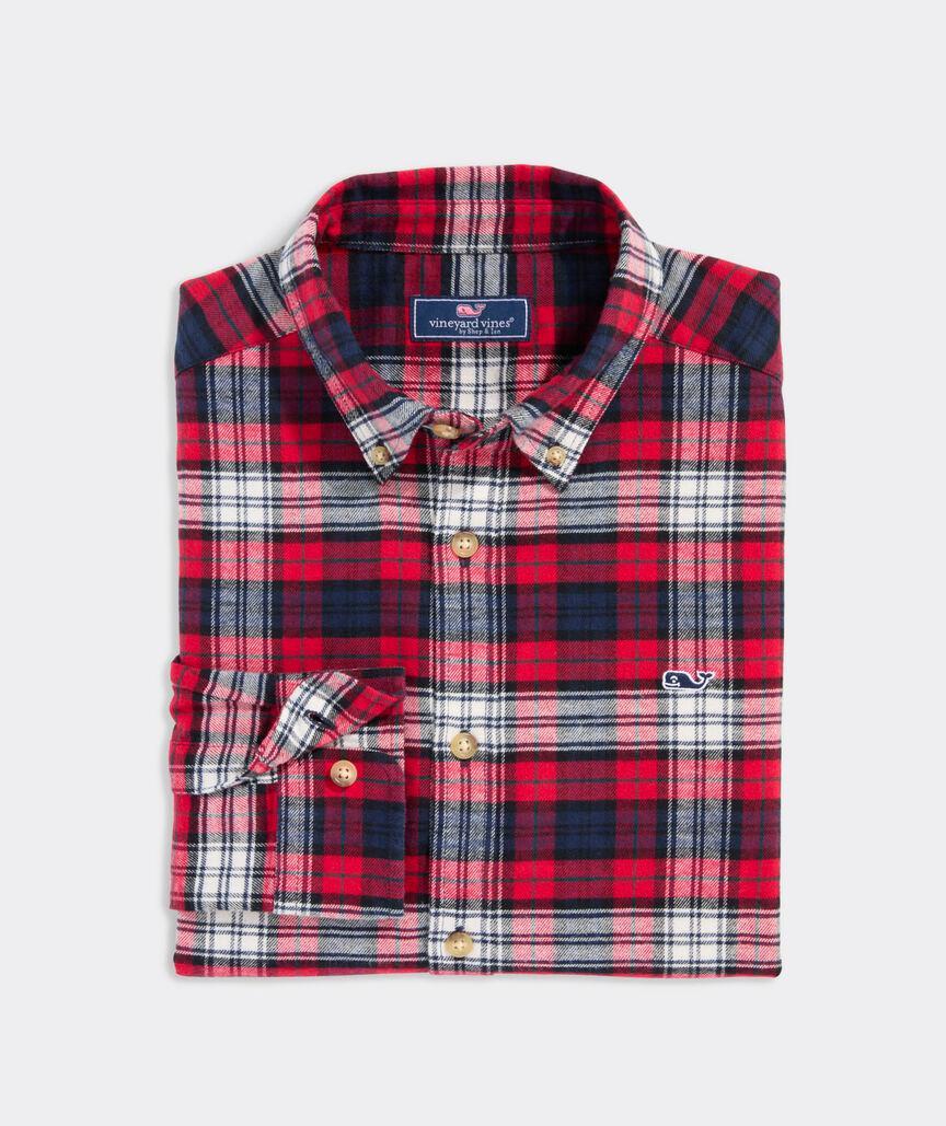 Vineyard Flannel Plaid Shirt Product Image