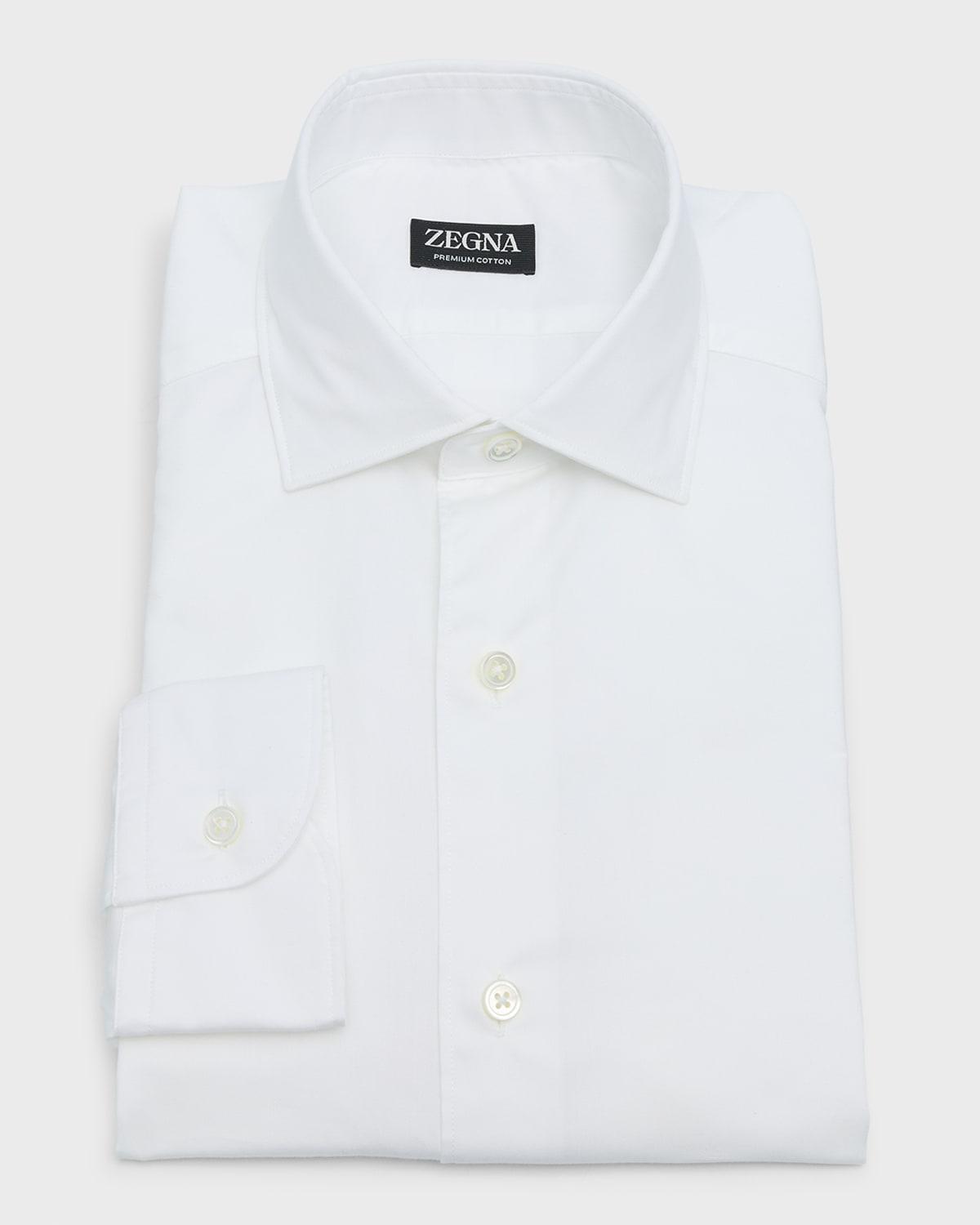 Mens Premium Cotton Dress Shirt Product Image