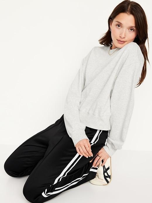 SoComfy Drop-Shoulder Crew-Neck Sweatshirt Product Image