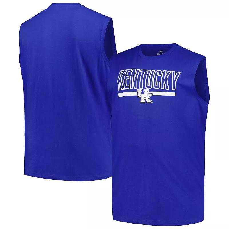 Mens Profile Royal Kentucky Wildcats Big & Tall Tank Top Product Image