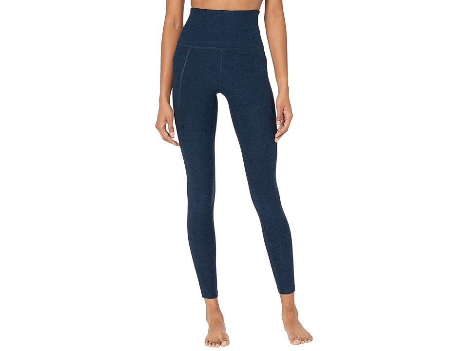 Out Of Pocket Space Dye High-Waist Mid Leggings Product Image