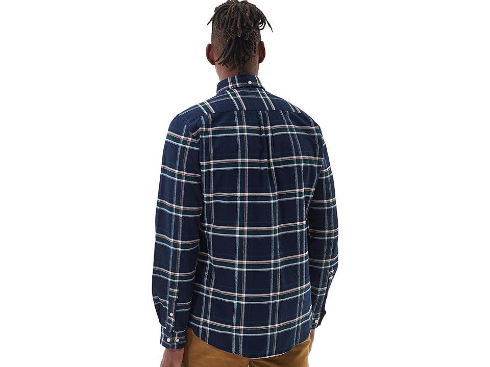 Barbour Barbour Ronan Tailored Check Shirt (Ecru) Men's Clothing Product Image