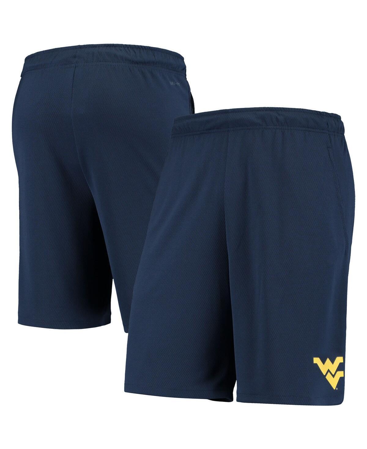 Mens Nike West Virginia Mountaineers Hype Performance Shorts Blue Product Image