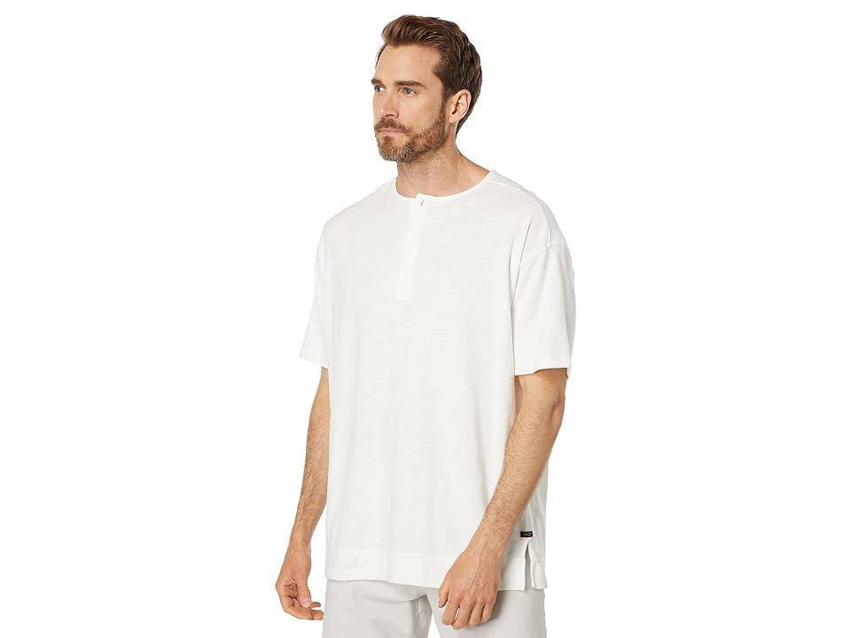 Good Man Brand Short Sleeve Henley (Natural) Men's Clothing Product Image