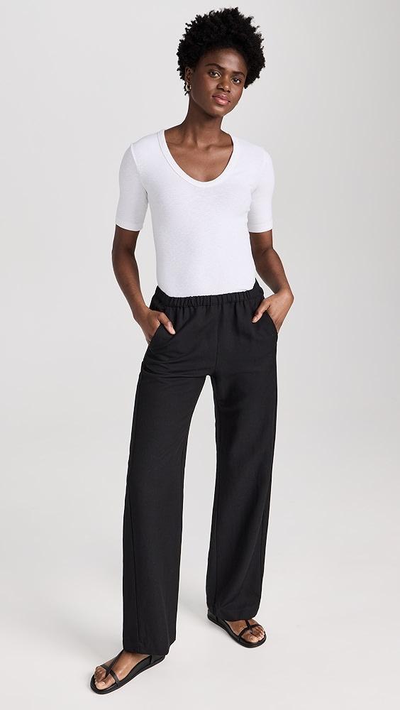 Enza Costa Twill Everywhere Pants | Shopbop Product Image