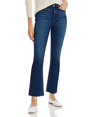 Paige Claudine High Rise Ankle Flare Jeans in Sketchbook Product Image