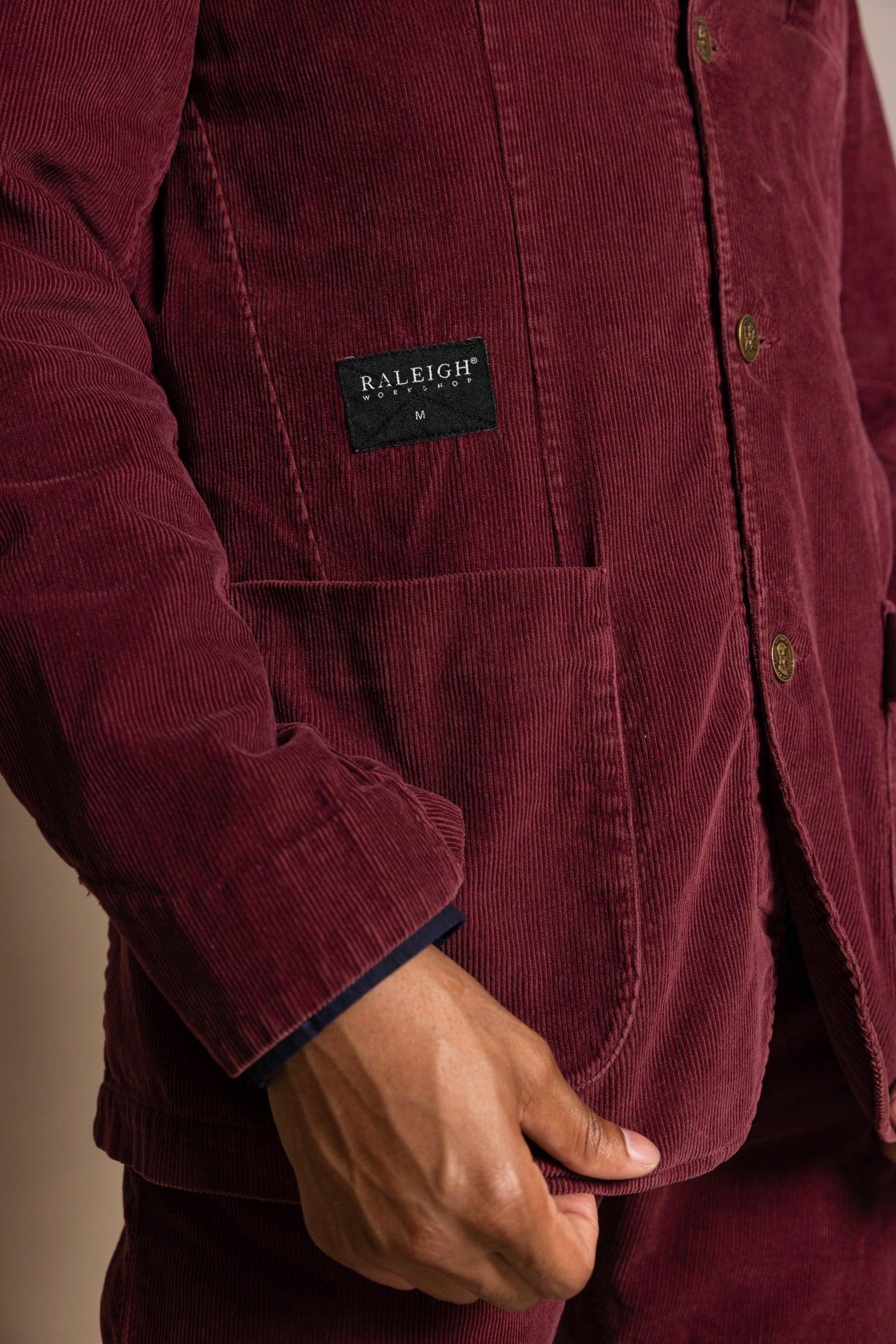 Dare Jacket | Corduroy Wine Male Product Image