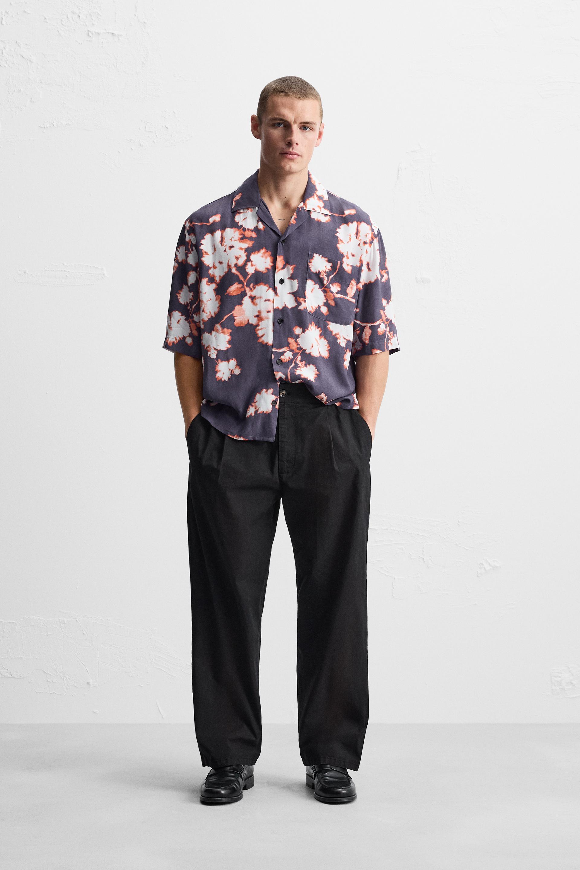 FLORAL PRINT SHIRT Product Image