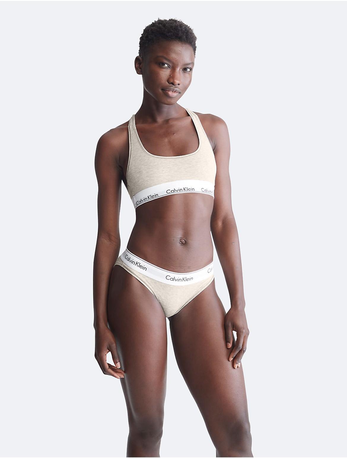 Modern Cotton Racerback Bralette Product Image