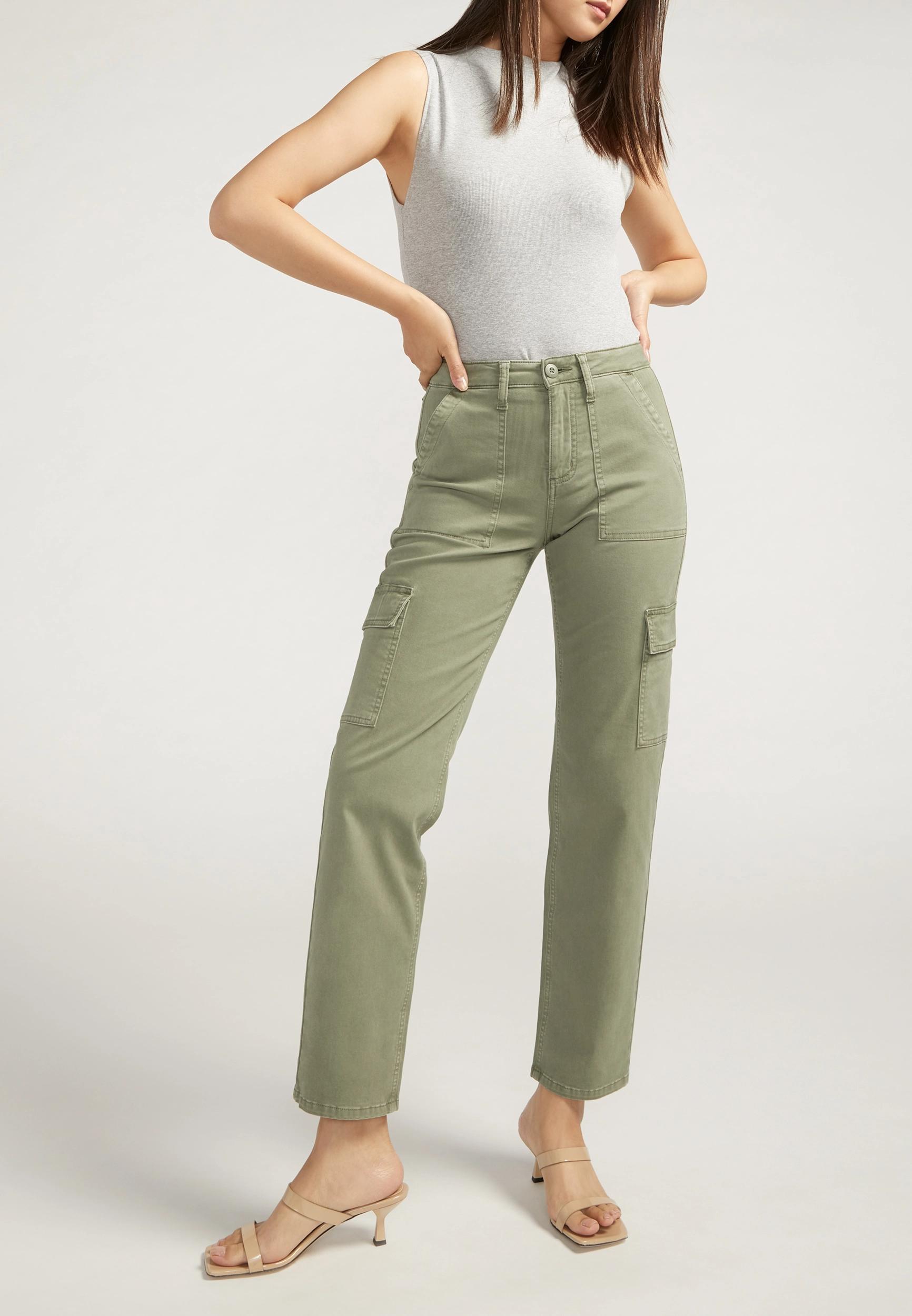 Silver Jeans Co.® Olive Suki Low Stretch Cargo Pant Product Image