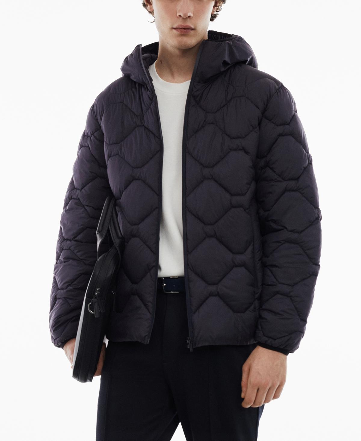 Mango Mens Ultra-Light Water-Repellent Anorak Product Image