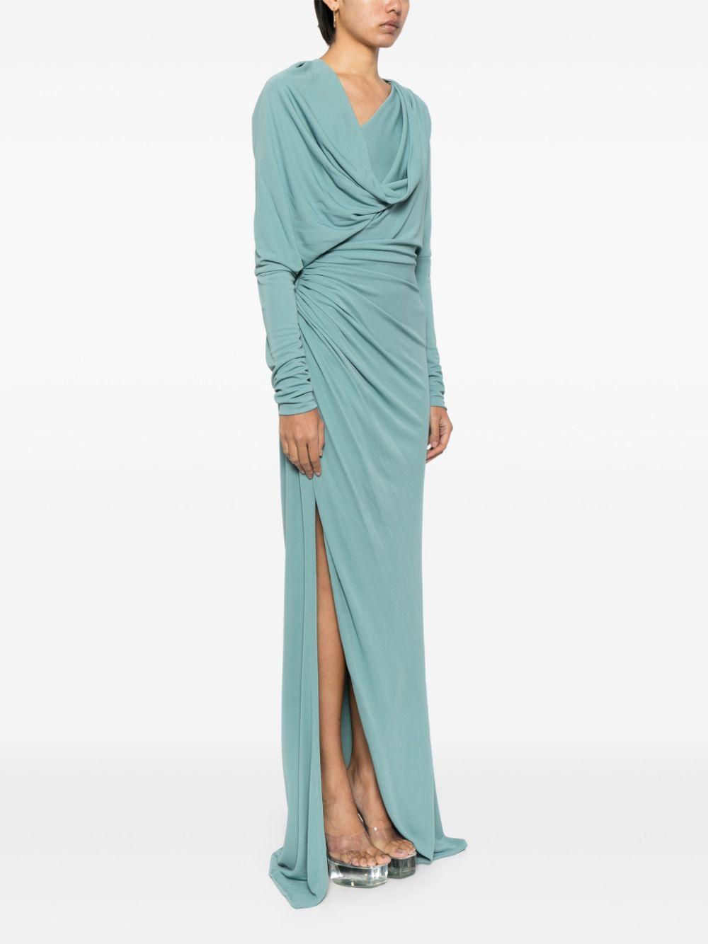 asymmetric jersey dress Product Image