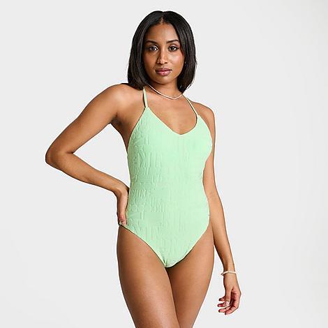 Nike Womens Swim Retro Flow One Piece Swimsuit Product Image