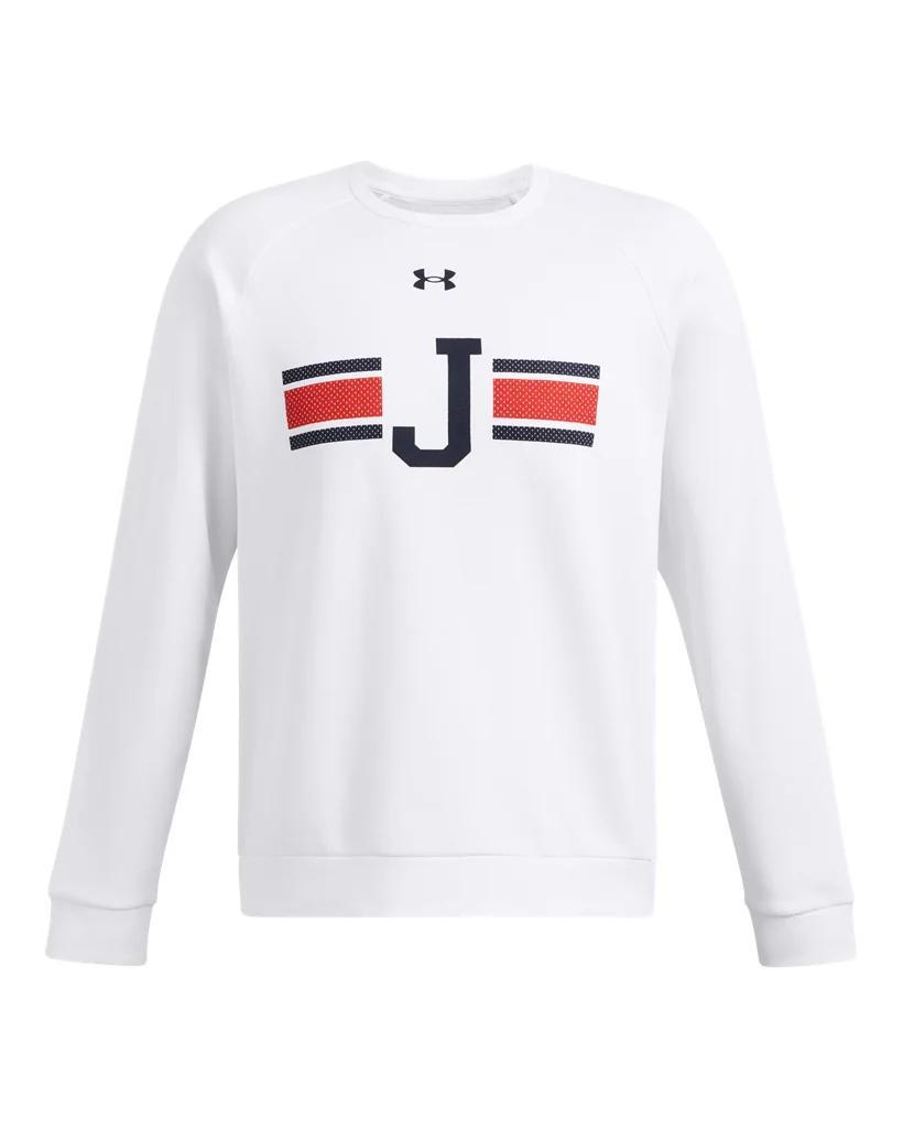 Men's UA Rival Fleece Collegiate Crew Product Image