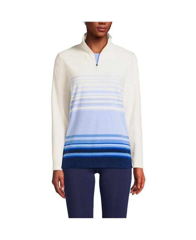 Lands End Womens Anyweather Fleece Quarter Zip Pullover Product Image