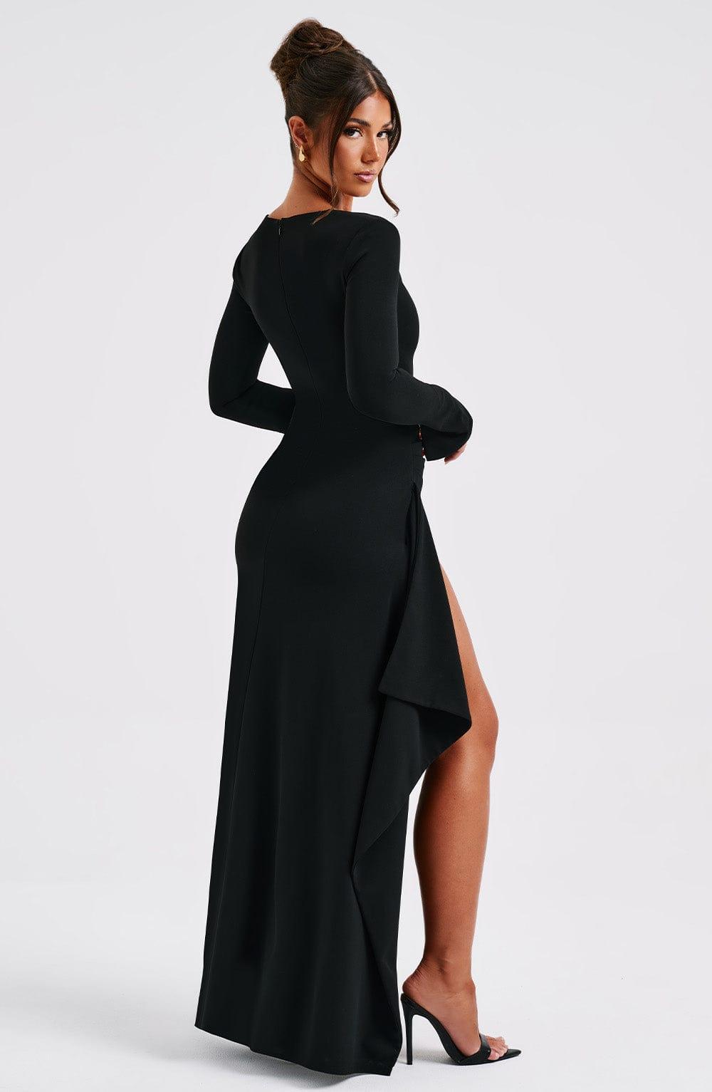 Jordana Maxi Dress - Black Product Image