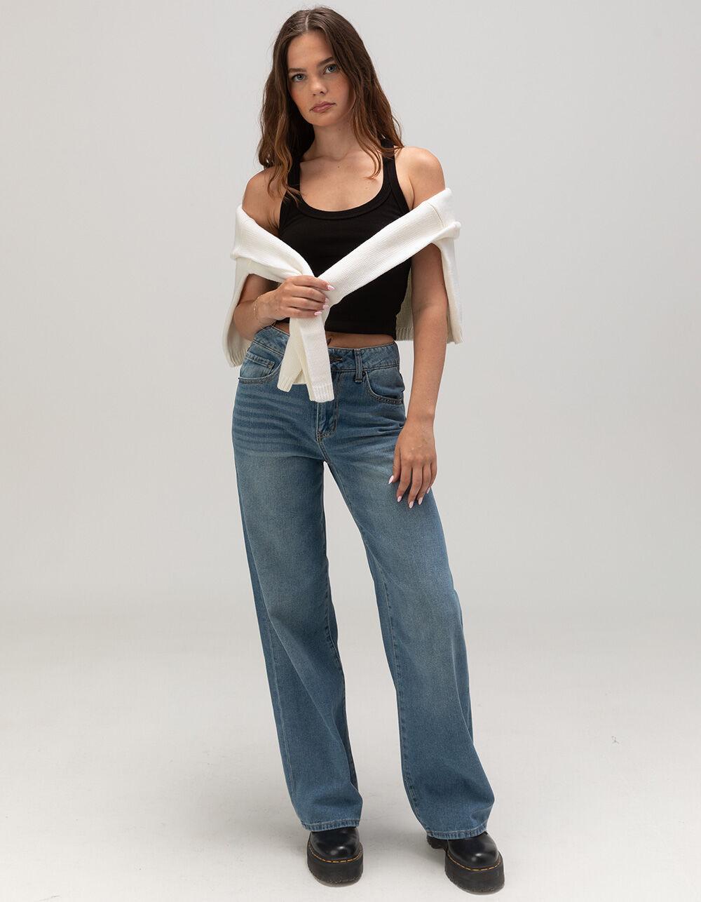 RSQ Womens High Rise Baggy Jeans Product Image