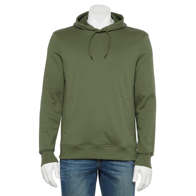 Mens Caliville Solid Hoodie Green Product Image