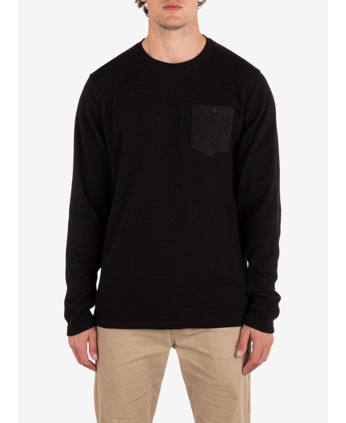 Hurley Felton Thermal Long Sleeve Crew Men's Clothing Product Image