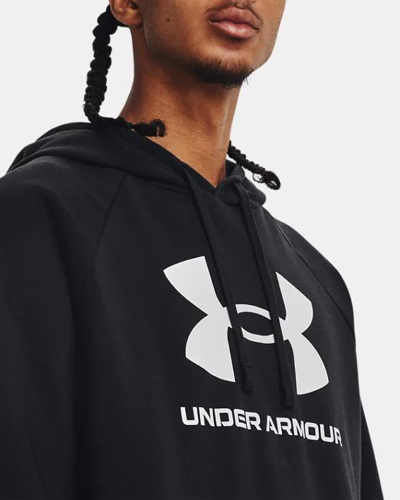 Men's UA Rival Fleece Logo Hoodie Product Image