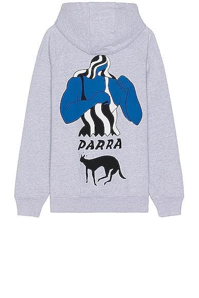 By Parra Cat Defense Hoodie in Heather Grey - Grey. Size S (also in ). Product Image