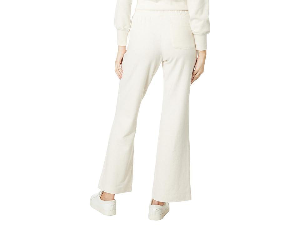 Faherty Legend Lounge Wide Leg Pant (Off White) Women's Dress Pants Product Image