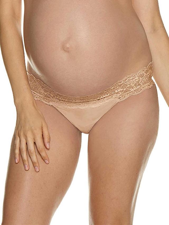 Womens Never Say Never Maternity Thong Product Image