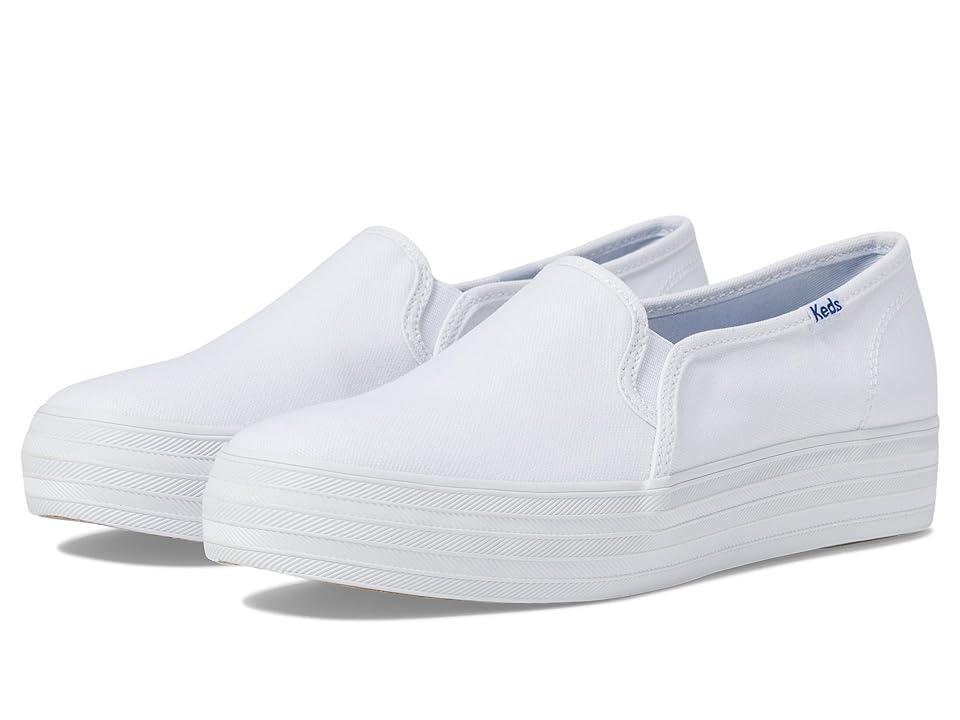 Keds Triple Decker Canvas 1) Women's Slip on Shoes Product Image