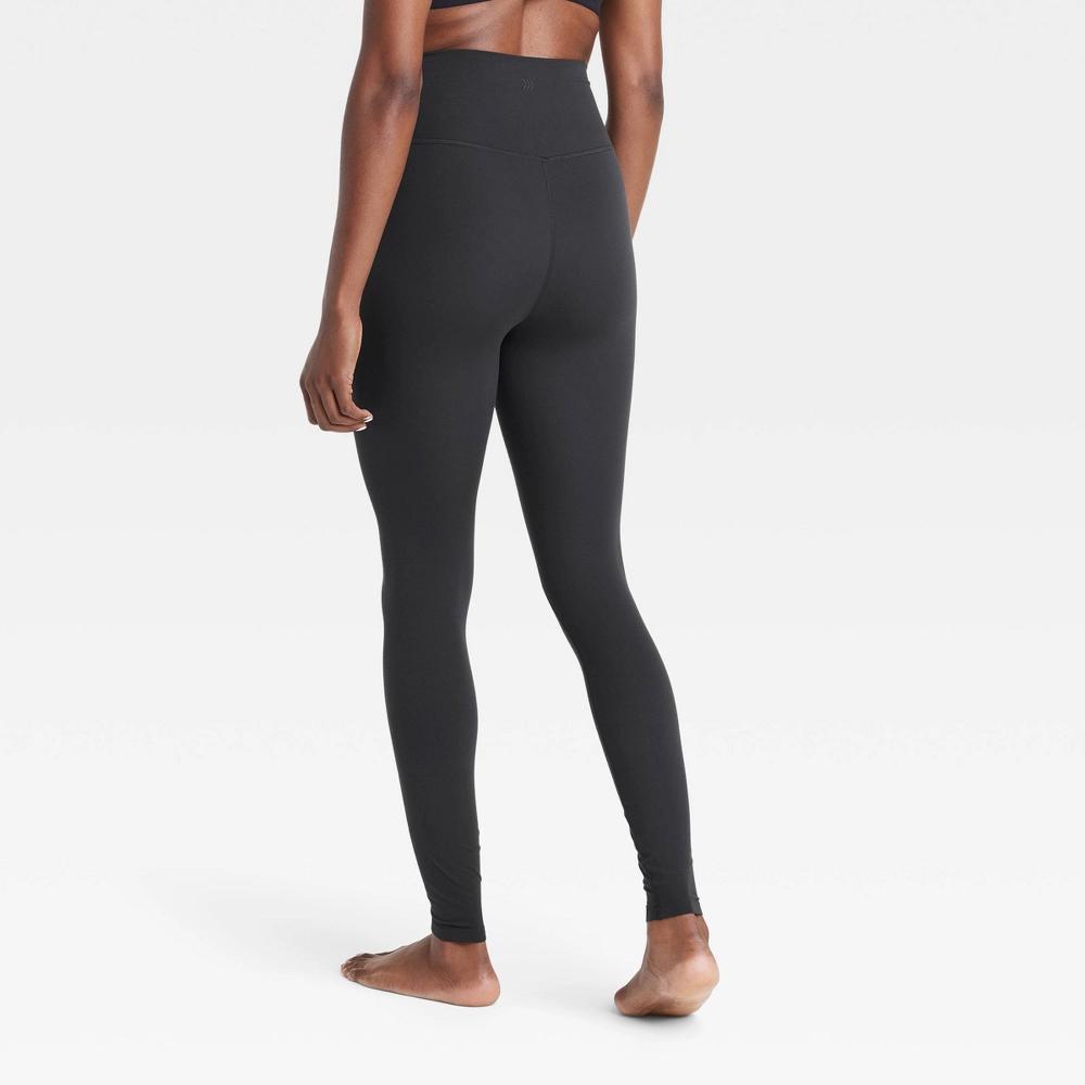 Womens Everyday Soft Ultra High-Rise Leggings - All In Motion Black XS Long Product Image