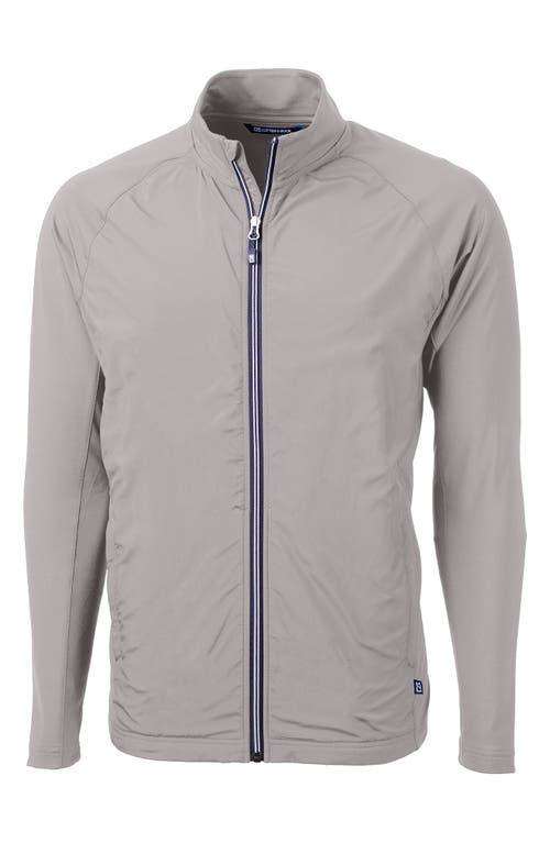 Cutter & Buck Adapt Eco Knit Hybrid Recycled Mens Full Zip Jacket Product Image