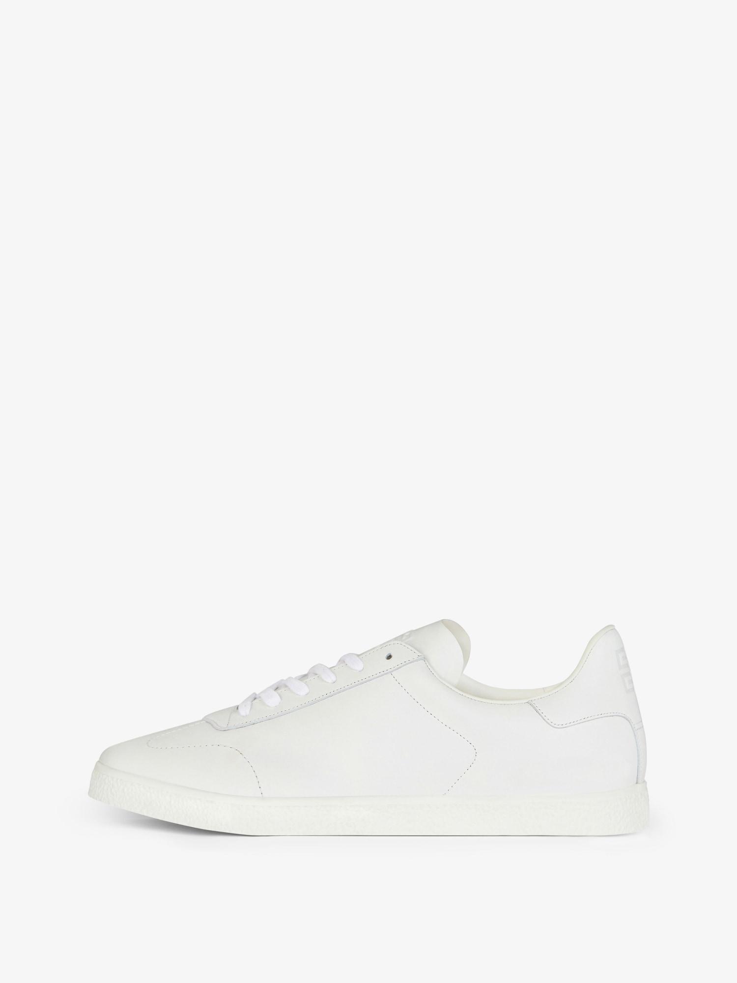 Town sneakers in leather Product Image