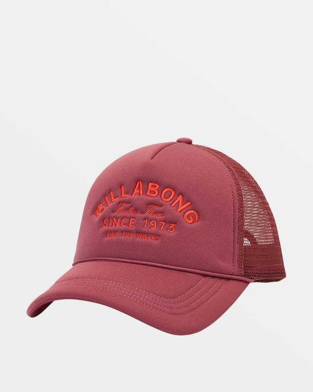 Across Waves Trucker Hat - Blackberry Female Product Image