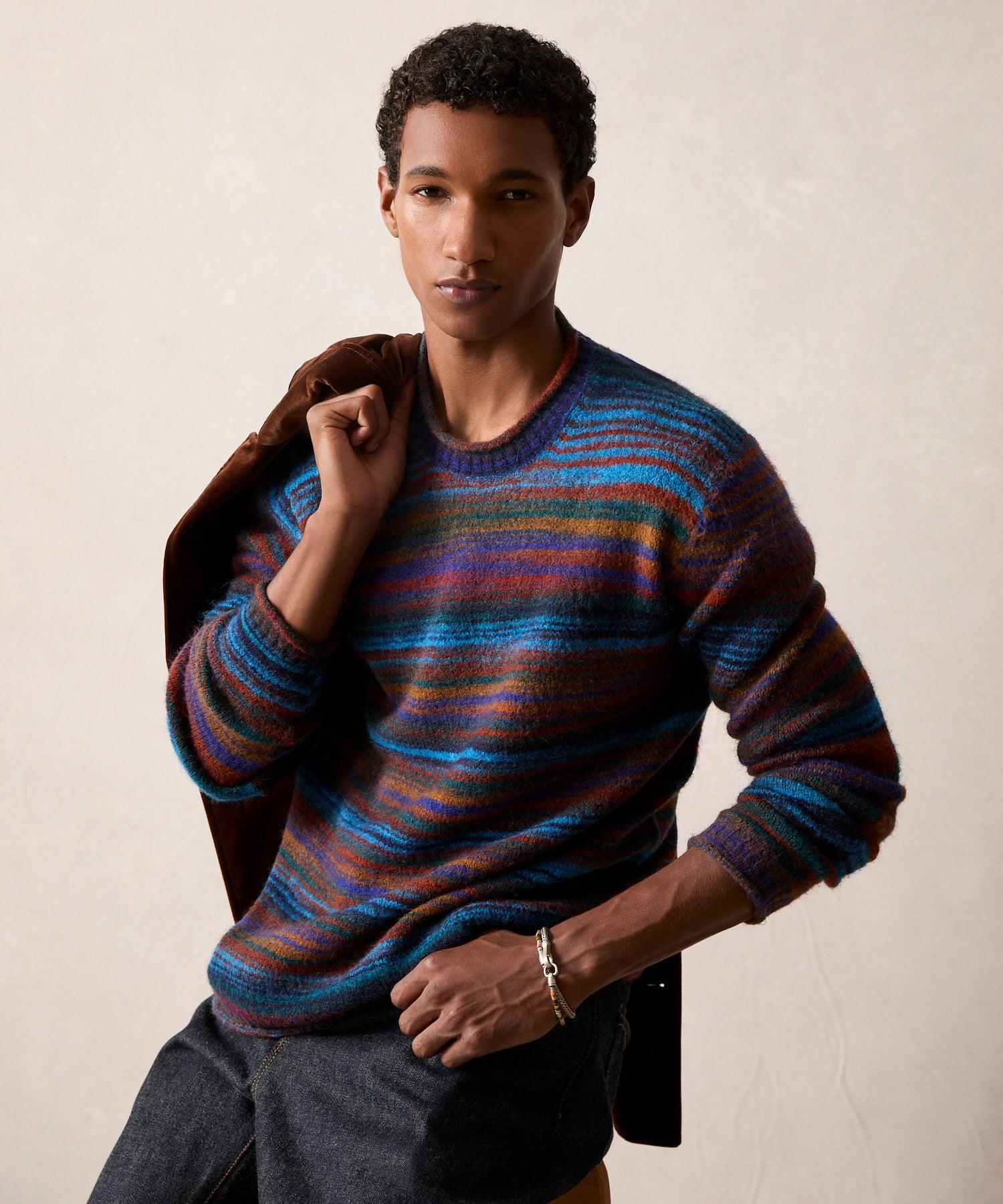 Striped Crewneck Sweater Product Image