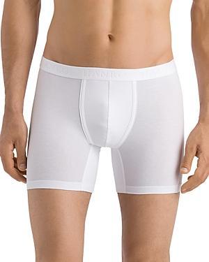 Mens Cotton Essentials Long-Leg Boxer Briefs Product Image